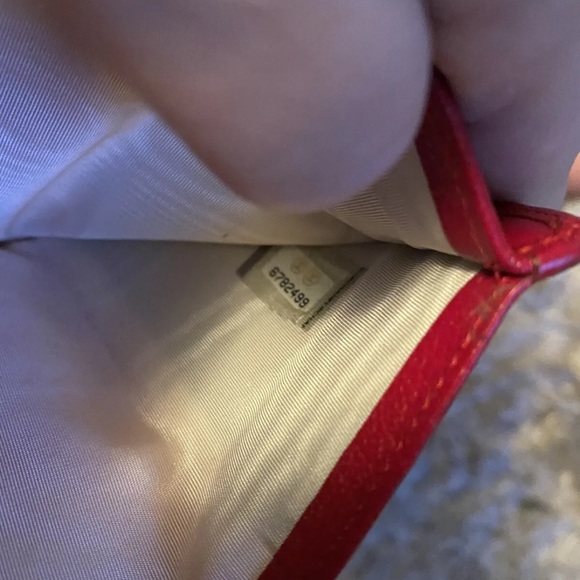 ***SOLD*** Authentic Chanel Classic Small Red Leather Wallet. - Picture 8 of 10